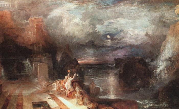 Joseph Mallord William Turner Hero and Leander oil painting picture
